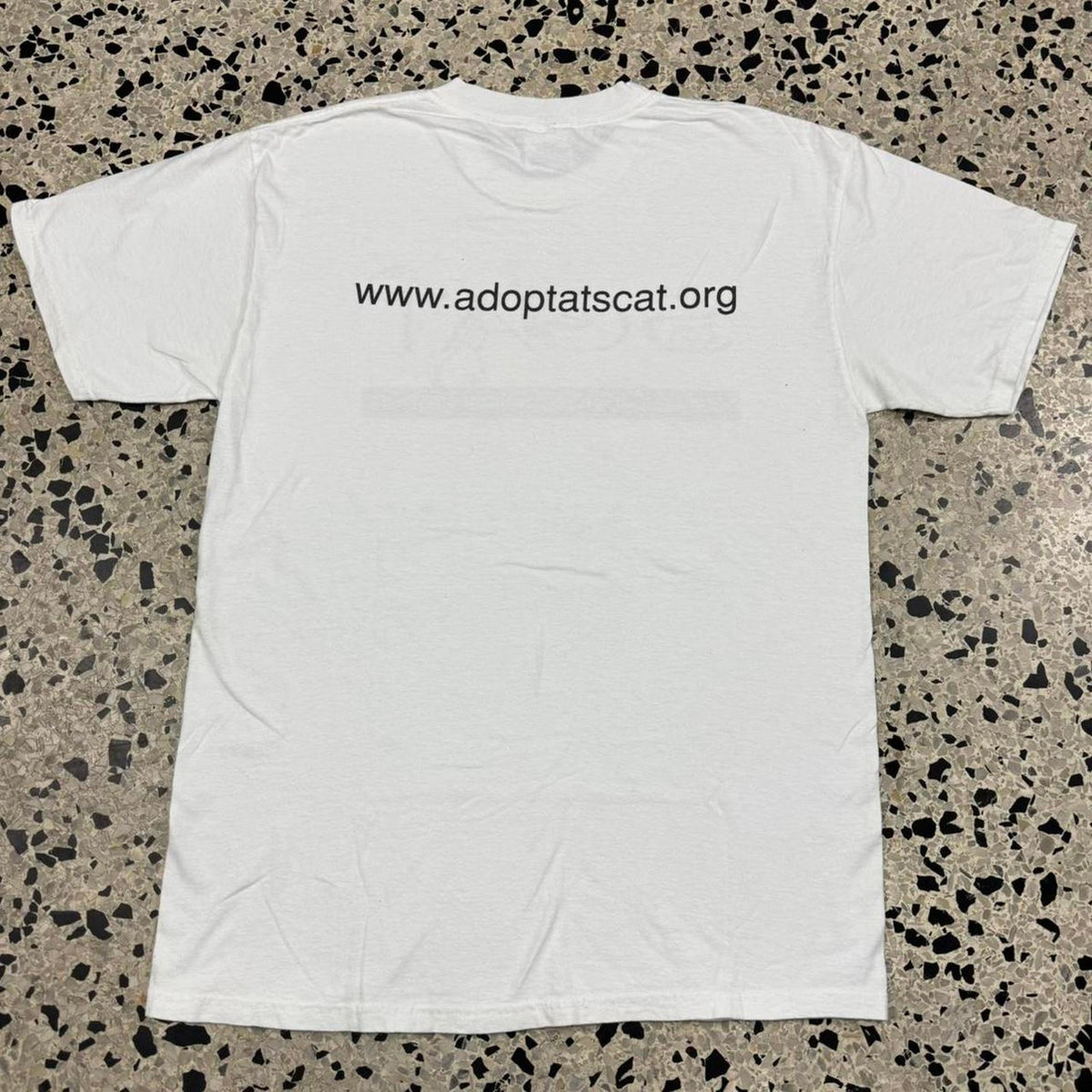 VINTAGE Y2K S.C.A.T. SOUTHERN CONNECTICUT ANIMAL TRUST ANIMAL ADOPTION TEE: