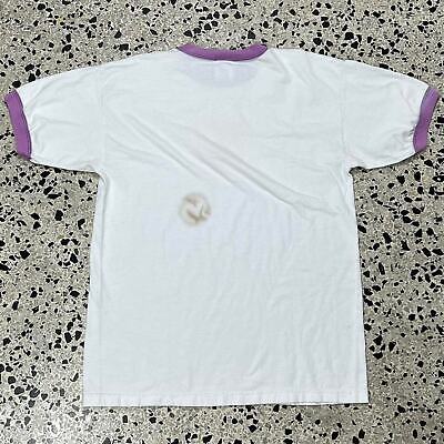 VINTAGE Y2K BLUE MAN GROUP PURPLE RINGER TEE