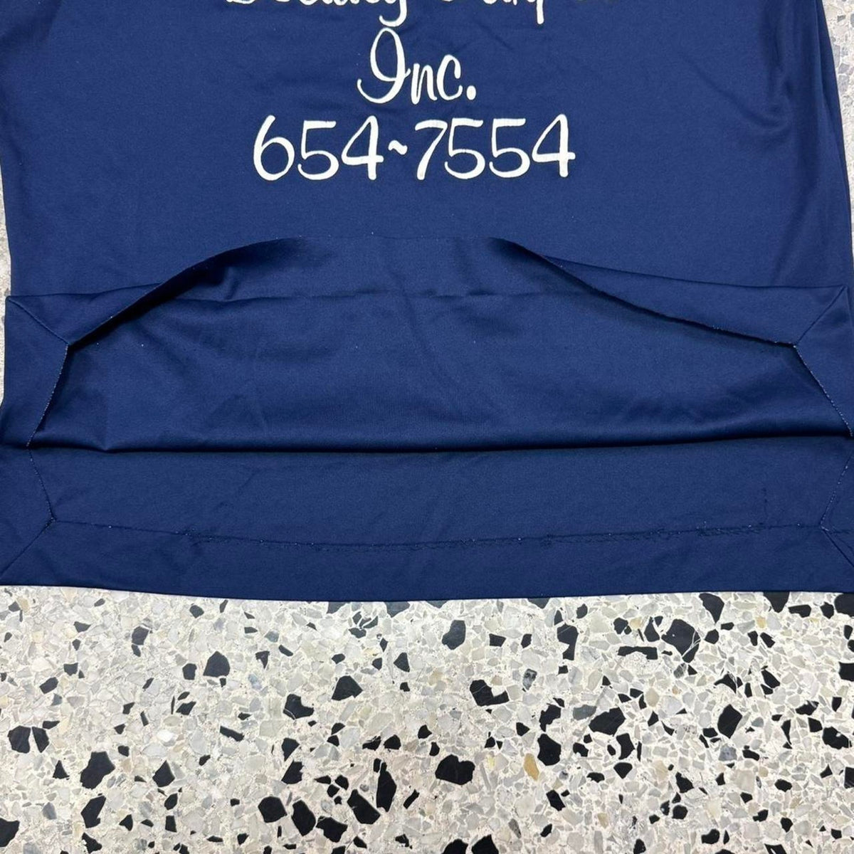 VINTAGE 70S KING LOUIE CREATION AMERICAN BEAUTY CARPET INC. BOWLING POLO SHIRT:
