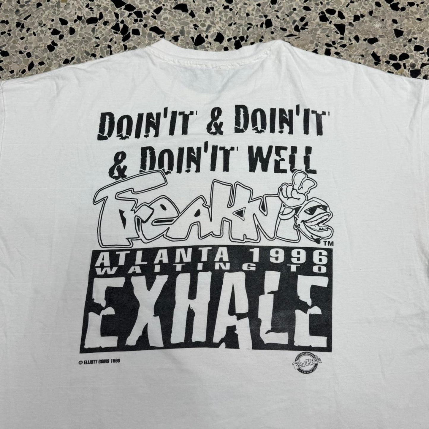 VINTAGE 90S 1996 SINGLE STITCH ATLANTA’S WORLD FAMOUS FREAKNIK TEE: