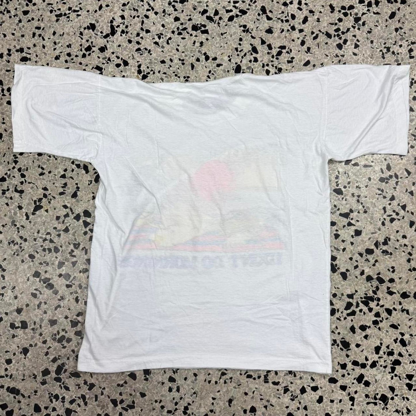 VINTAGE 90S SINGLE STITCH DUCK DON’T DO MORNINGS BAHAMAS TOURIST TEE: