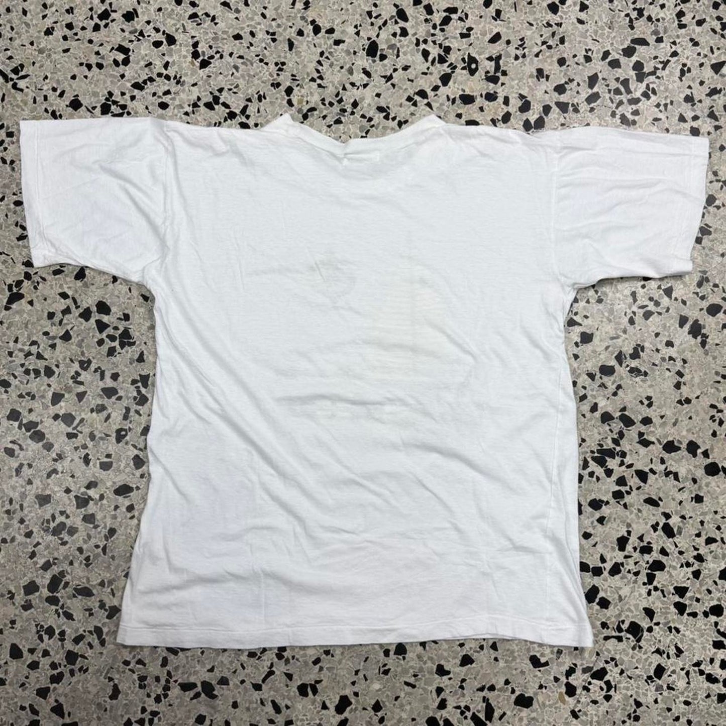 VINTAGE 90S SINGLE STITCH BAHAMAS NAUTICAL TOURIST TEE: