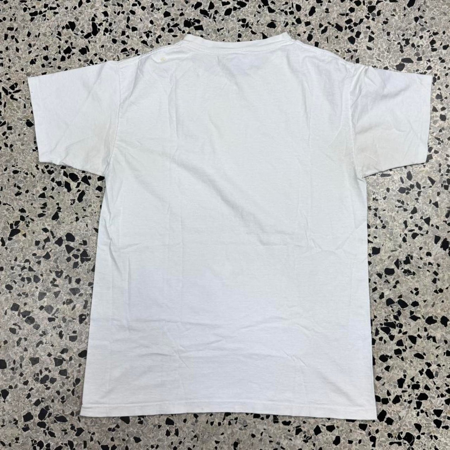 VINTAGE 90S SINGLE STITCH MOSQUITO HIT AN ARTERY COMIC STRIP TEE: