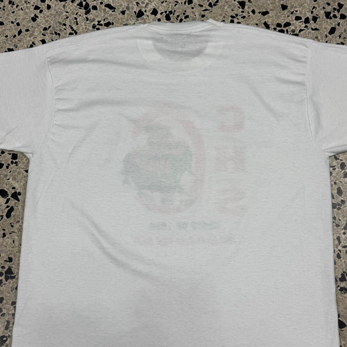 VINTAGE 80S 90S SINGLE STITCH CHS DRAGONS CLASS OF 1955 REUNION TEE:
