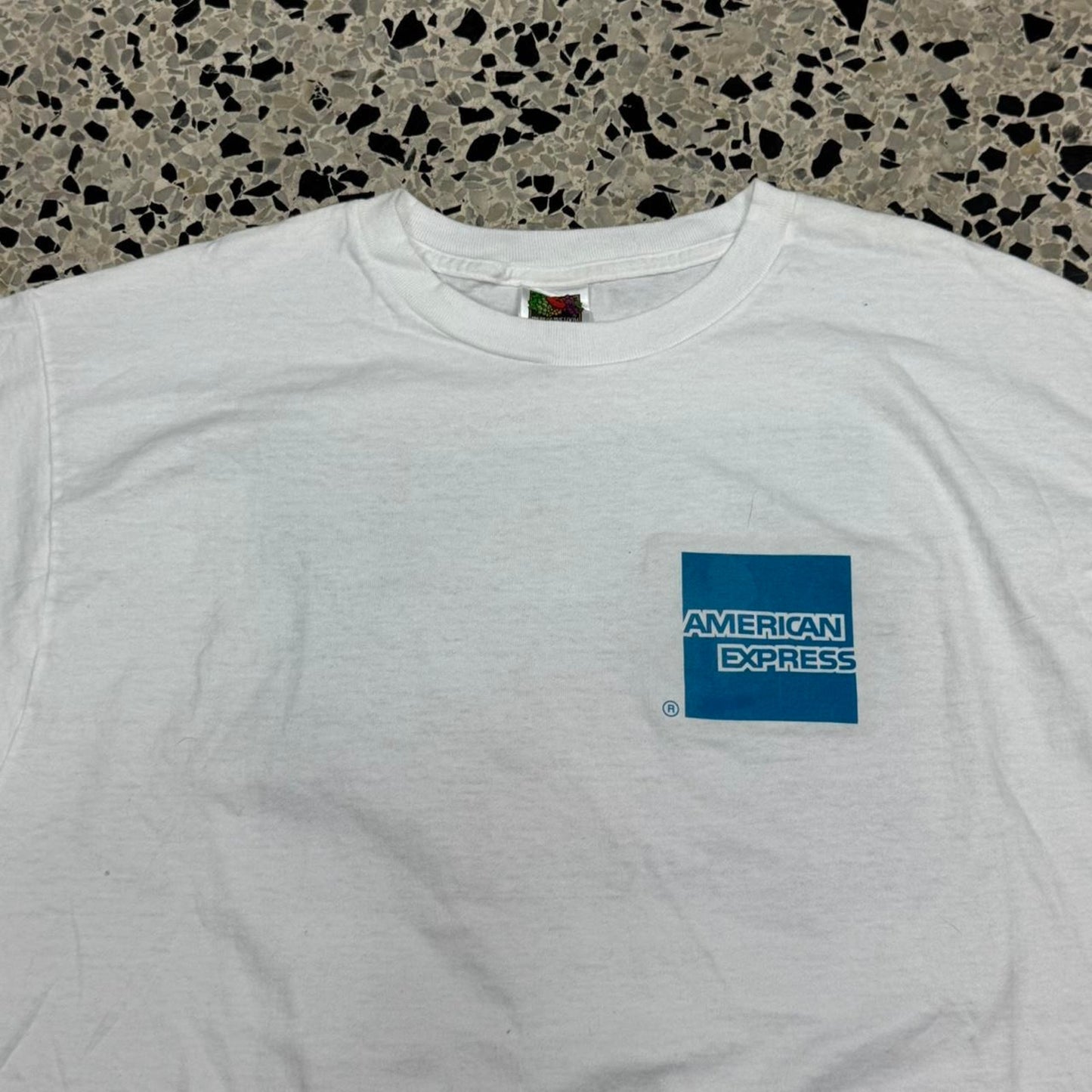 VINTAGE Y2K AMERICAN EXPRESS INTO THE MILLENNIUM PROMO TEE: