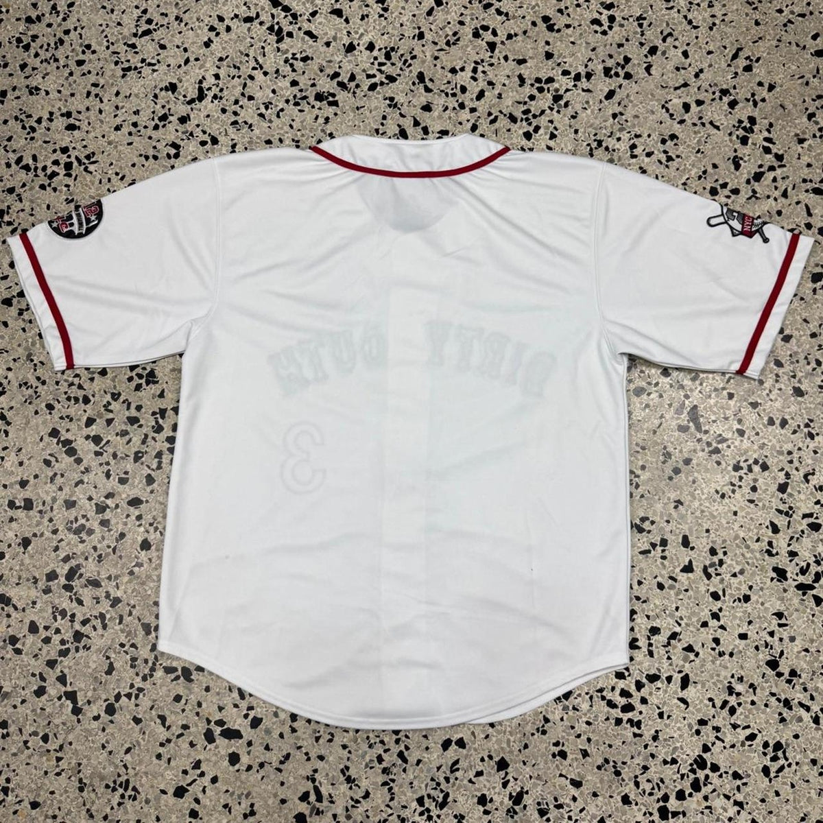 VINTAGE Y2K 212 NYC SPORTS DIRTY SOUTH 3 BASEBALL JERSEY: