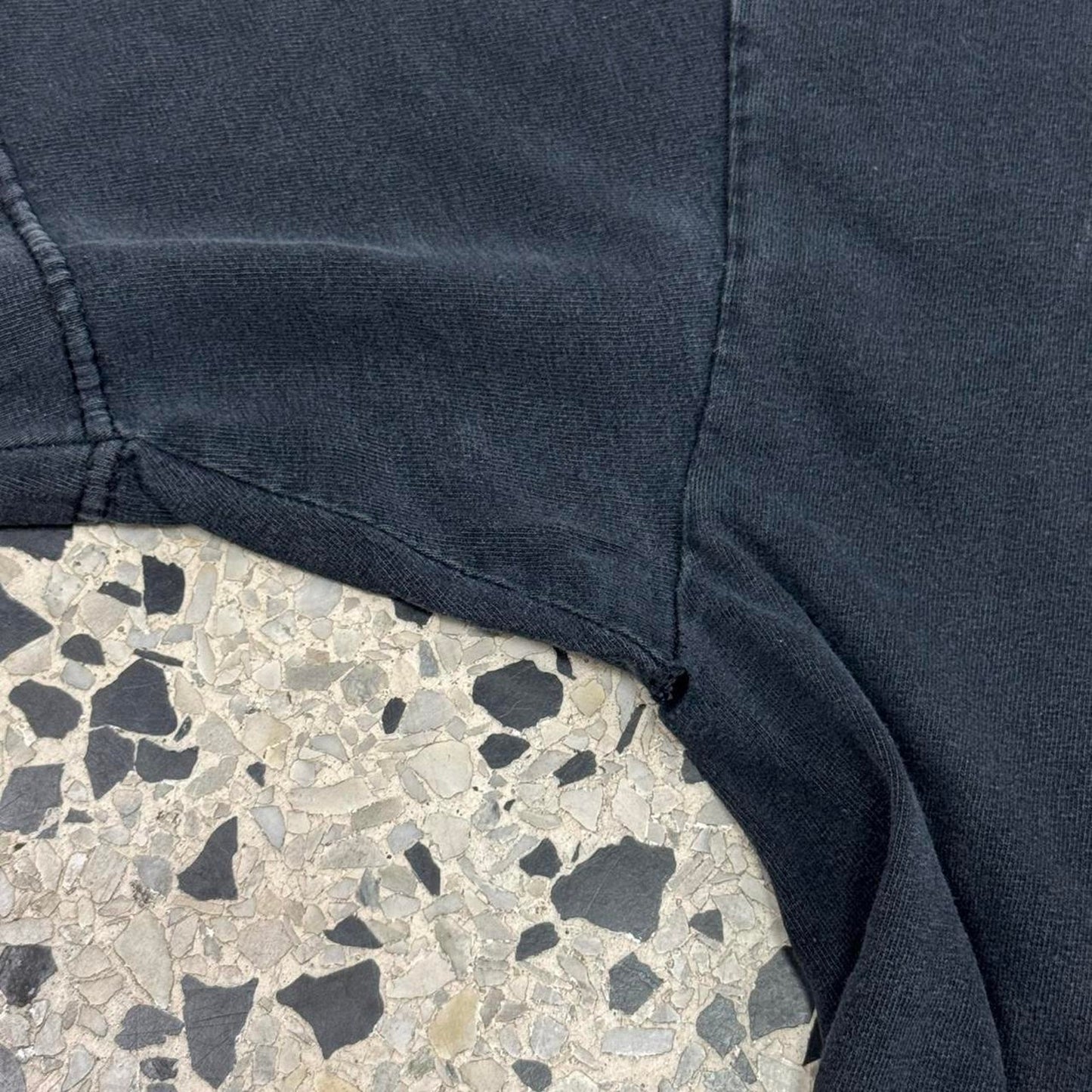 VINTAGE Y2K HAPPINESS IS A MUSHROOM CLOUD GIVE WAR A CHANCE SMILEY FACE TEE: