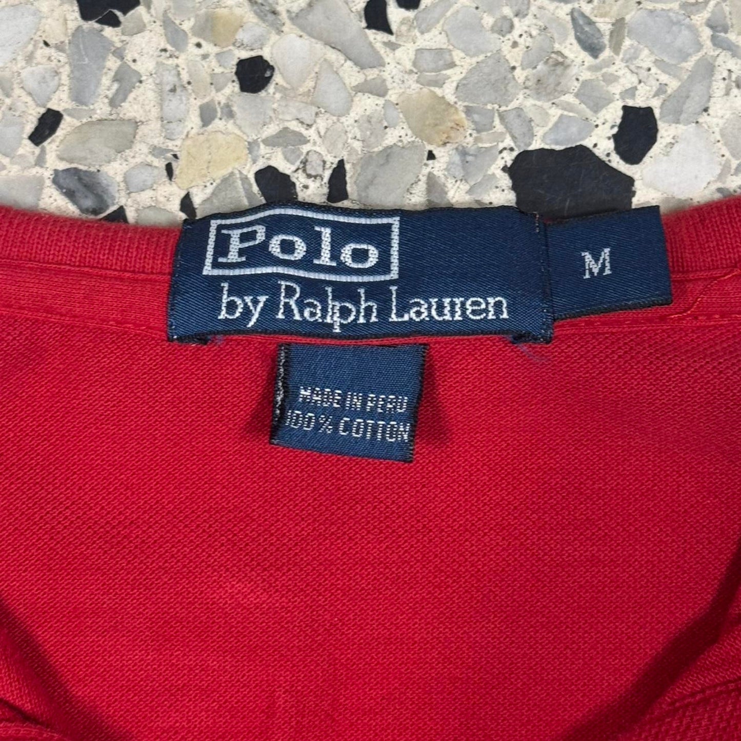 VINTAGE Y2K RL.07 ESSENTIAL RED RALPH LAUREN POLO: