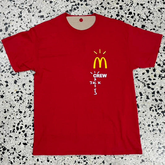 TRAVIS SCOTT X MCDONALDS CACTUS CREW MEMBER TEE: