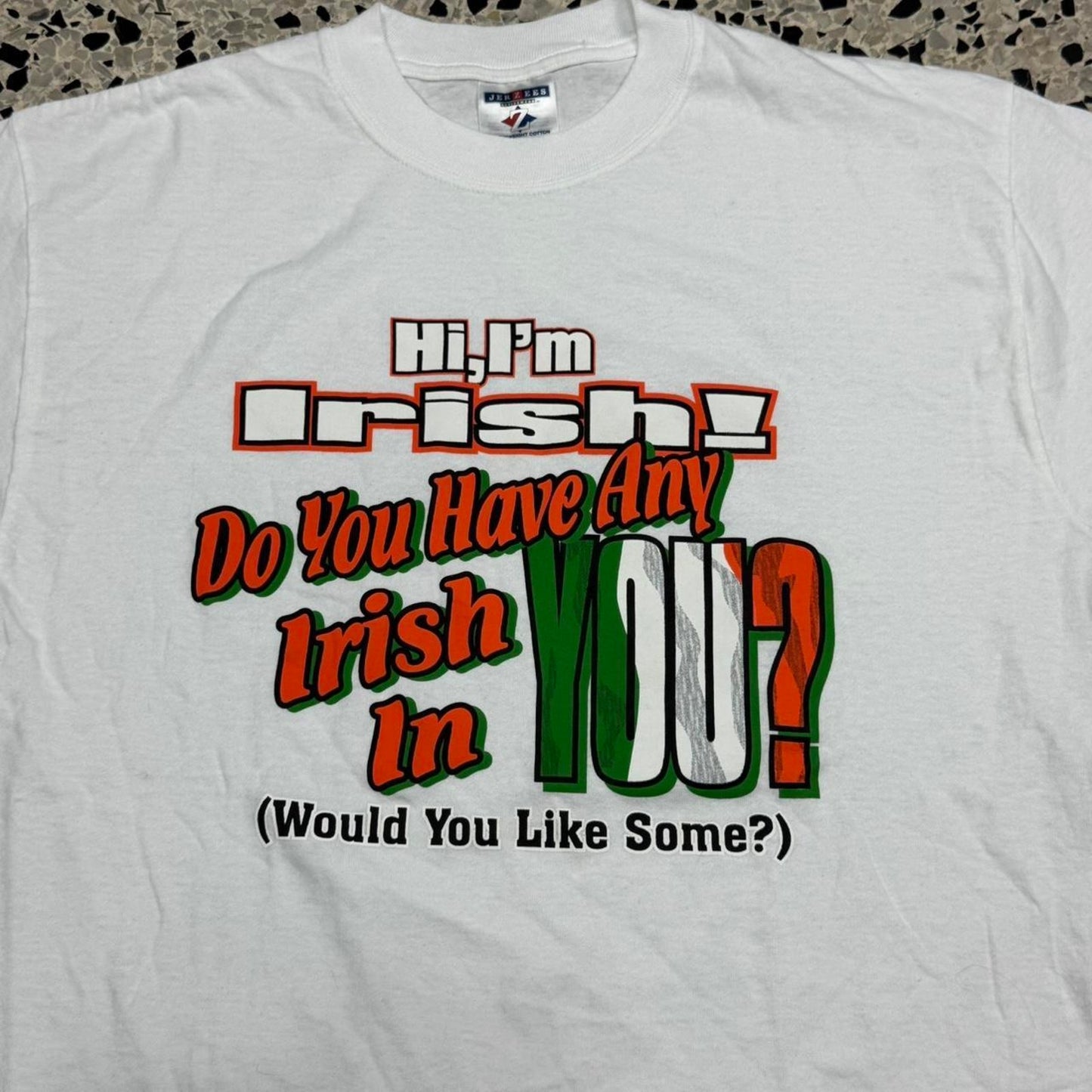 VINTAGE Y2K DO YOU HAVE ANY IRISH IN YOU? IRISH PRINCESS TEE: