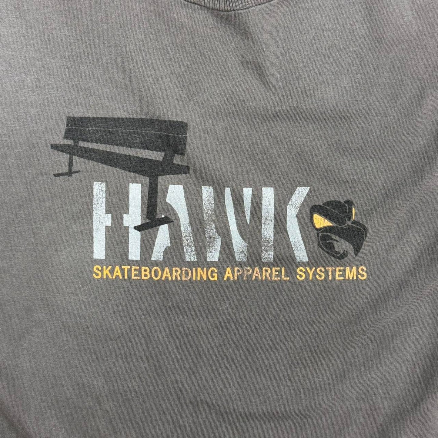 VINTAGE Y2K HAWK SKATEBOARDING APPAREL SYSTEMS TONY HAWK TEE: