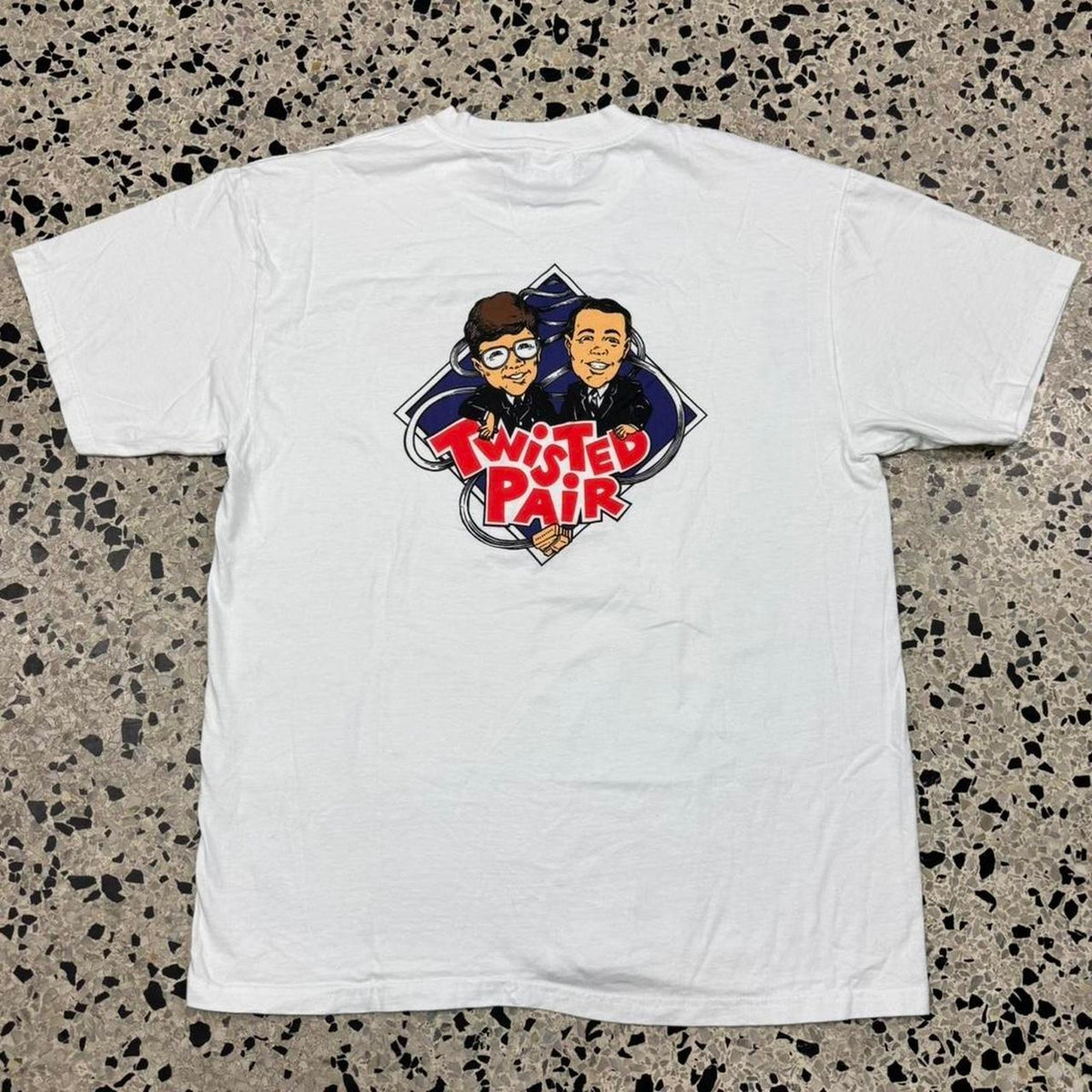 VINTAGE 90S TWISTED PAIR HANES BEEFY PROMO TEE: