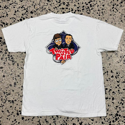 VINTAGE 90S TWISTED PAIR HANES BEEFY PROMO TEE: