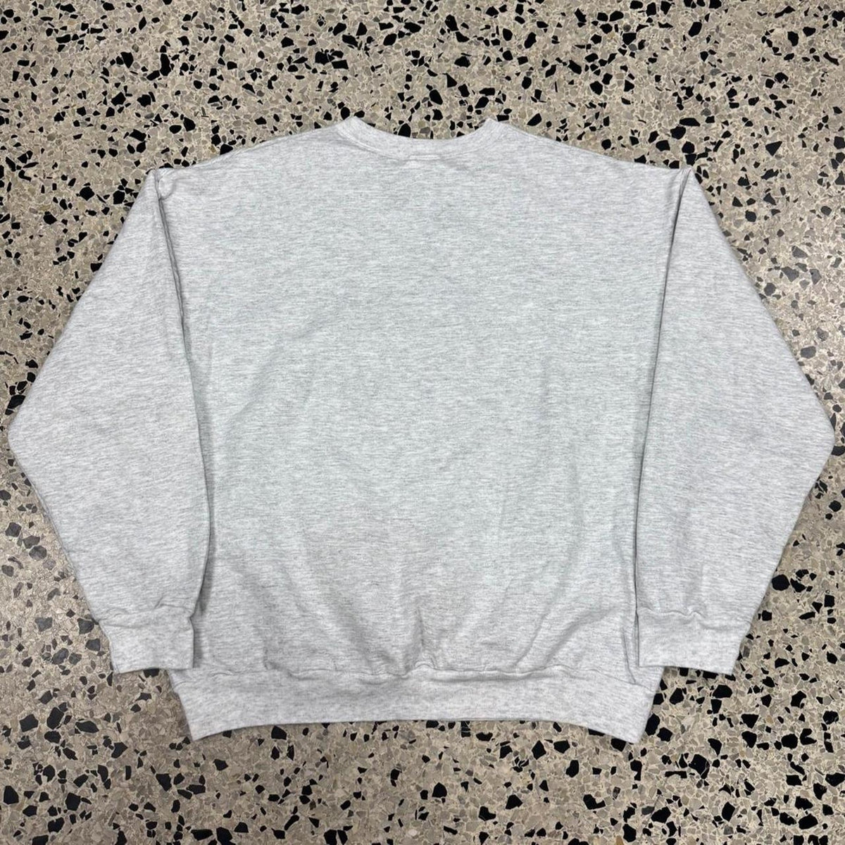 VINTAGE 90S MOTOWN BROWN GREATEST HITS GREY SWEATSHIRT: