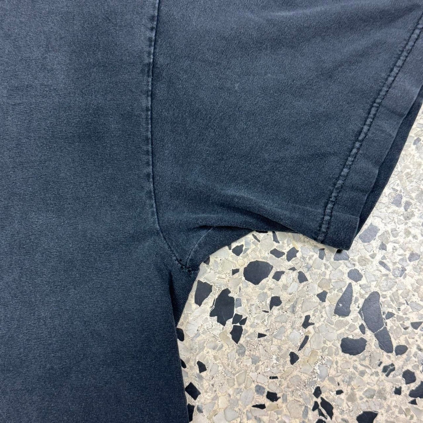 VINTAGE Y2K HAPPINESS IS A MUSHROOM CLOUD GIVE WAR A CHANCE SMILEY FACE TEE: