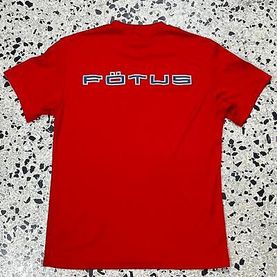 FOTUS VINTAGE Y2K REFLECTIVE LOGO JERSEY TEE