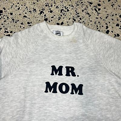 VINTAGE 70S 80S RAGLAN MR. MOM CREWNECK SWEATSHIRT