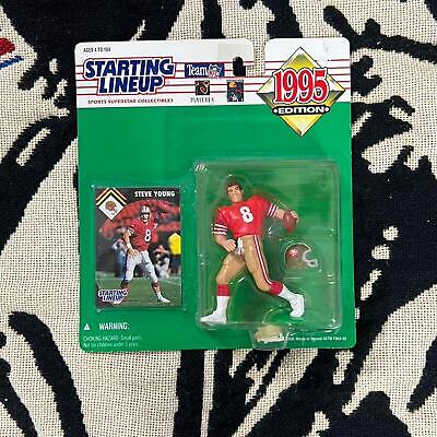 VINTAGE 1995 STEVE YOUNG (2) FOOTBALL STARTING LINEUP COLLECTIBLE FIGURE