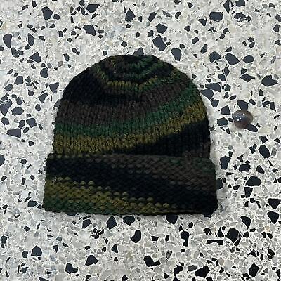 SUPREME SS 24 KNIT CAMO BEANIE: