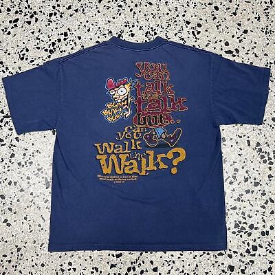 VINTAGE 90S SINGLE STITCH TALK IS CHEAP TEE