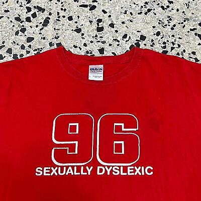 VINTAGE Y2K 96 SEXUALLY DYSLEXIC TEE