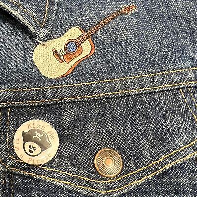 VINTAGE Y2K JOHNNY CASH EMBROIDERED MEMORIAL DENIM JACKET