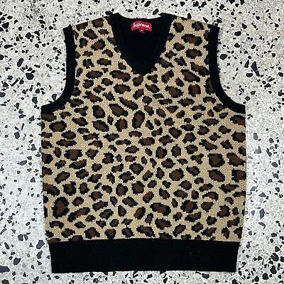 SUPREME SS 16 LEOPARD PRINT VEST: