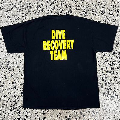 VINTAGE Y2K CANADIAN HARVARD DIVE RECOVERY TEAM TEE