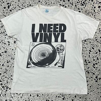 VINTAGE Y2K I NEED VINYL TEE