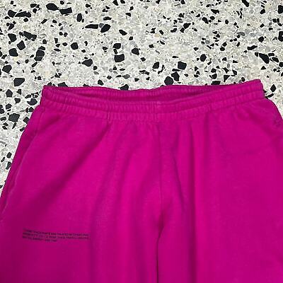 PANGAIA HOT PINK 365 ESSENTIAL SWEATPANTS