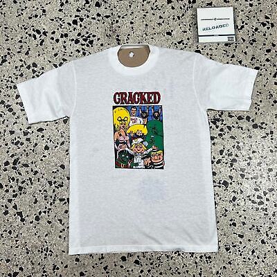 VINTAGE 90S SINGLE STITCH CRACKED SHUT UP RAEGAN PROMO TEE: