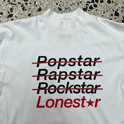 VINTAGE Y2K LONESTAR MOCK NECK LONGSLEEVE T-SHIRT