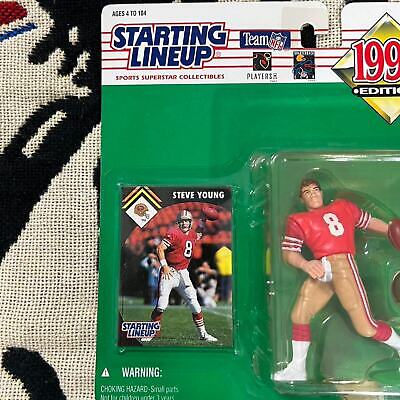 VINTAGE 1995 STEVE YOUNG (2) FOOTBALL STARTING LINEUP COLLECTIBLE FIGURE