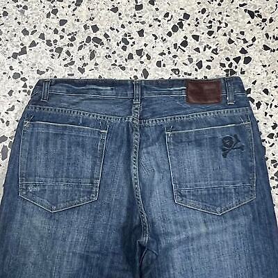 VINTAGE Y2K ZOO YORK BAGGY SKATER DENIM PANTS