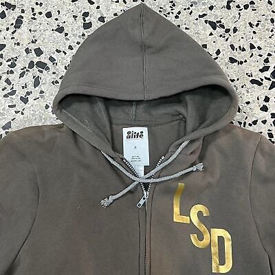 BNWT VINTAGE Y2K ALIFE LSD SUNFADED ZIP UP HOODIE