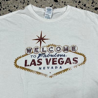 VINTAGE Y2K WELCOME TO LAS VEGAS TEE