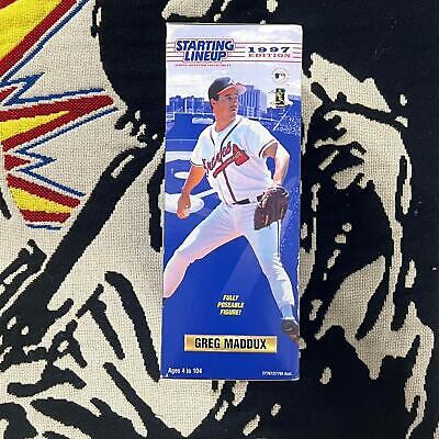 VINTAGE 1997 GREG MADDUX BASEBALL STARTING LINEUP COLLECTIBLE FIGURE