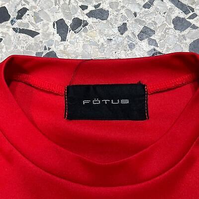 FOTUS VINTAGE Y2K REFLECTIVE LOGO JERSEY TEE