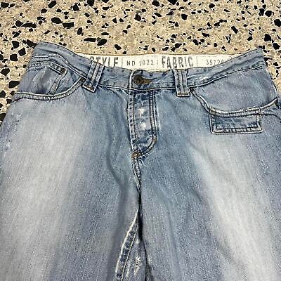 VINTAGE Y2K THRASHED DOLCE & GABBANA PATCHWORK DENIM JEANS