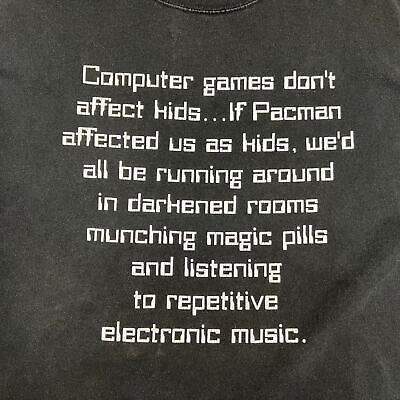 VINTAGE Y2K GAMES DON’T AFFECT KIDS TEE: