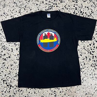 VINTAGE Y2K CANADIAN HARVARD DIVE RECOVERY TEAM TEE