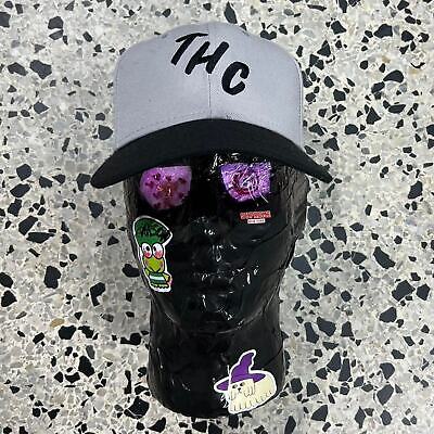 VINTAGE Y2K THC WEED SNAPBACK HAT