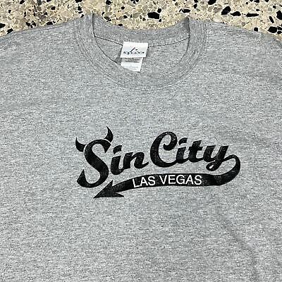 VINTAGE Y2K SIN CITY LAS VEGAS TEE