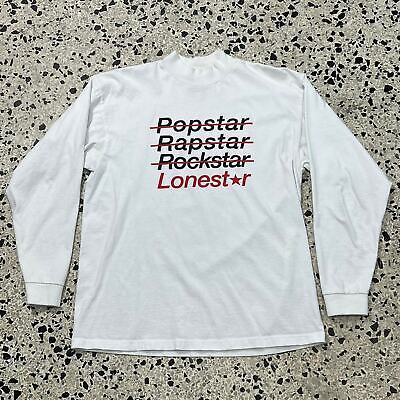 VINTAGE Y2K LONESTAR MOCK NECK LONGSLEEVE T-SHIRT