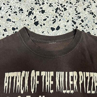 VINTAGE Y2K ATTACK OF THE KILLER PIZZA TEE