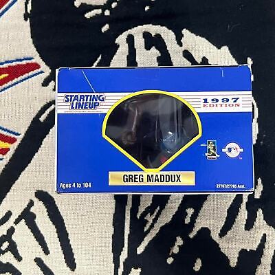 VINTAGE 1997 GREG MADDUX BASEBALL STARTING LINEUP COLLECTIBLE FIGURE