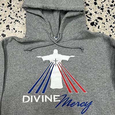 VINTAGE Y2K JESUS PROMO DIVINE MERCY HOODIE