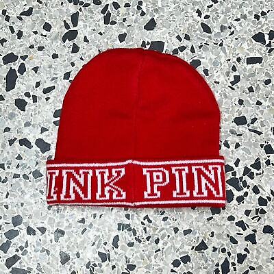 VINTAGE Y2K PINK BY VICTORIA SECRET BEANIE