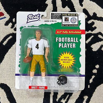 VINTAGE 1997 BRETT FAVRE FOOTBALL W/ HELMET!?! BEST BRAND COLLECTIBLE FIGURE