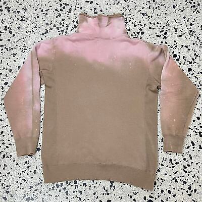 SASQUATCHFABRIX AW10 DYED SEX COLLEGE CUT OFF HOOD HOODIE